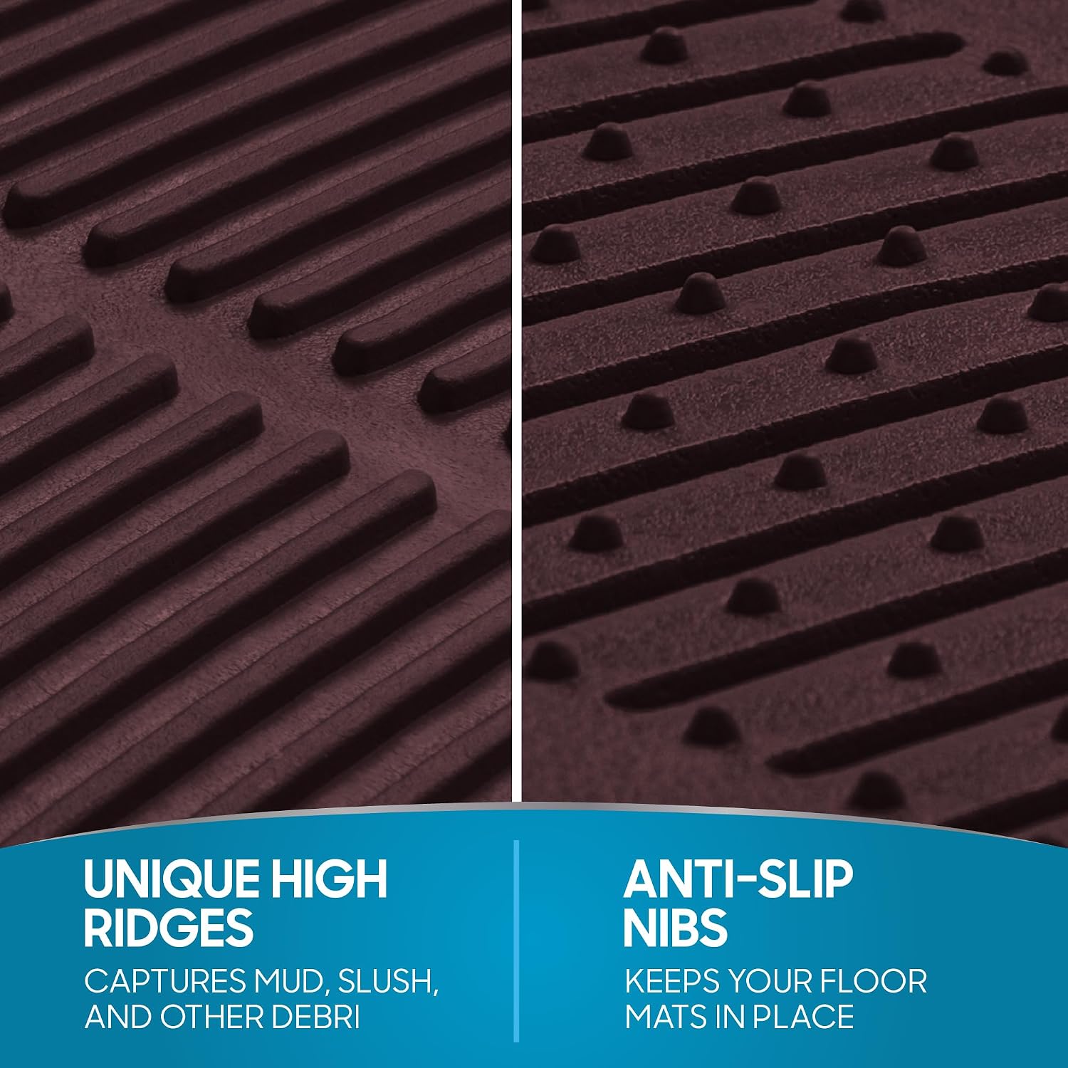 Detalle 2 de BDK Car Floor Mats 3-Piece Set