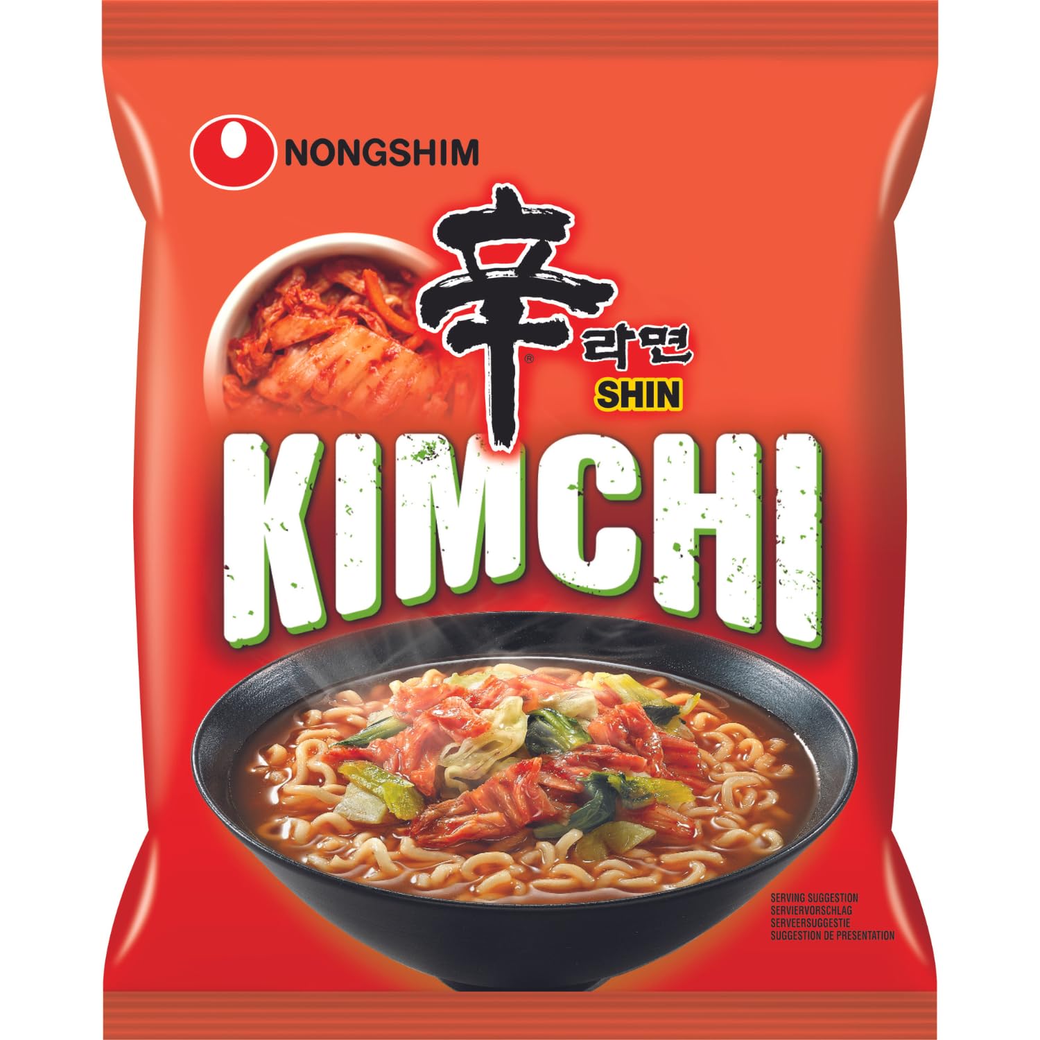 NONGSHIM Instant Nudelsuppe Kimchi – 120 g