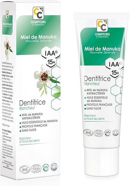 Detalle de COMPTOIRS ET COMPAGNIES Miel de Manuka Blanqueante 75ml 🦷