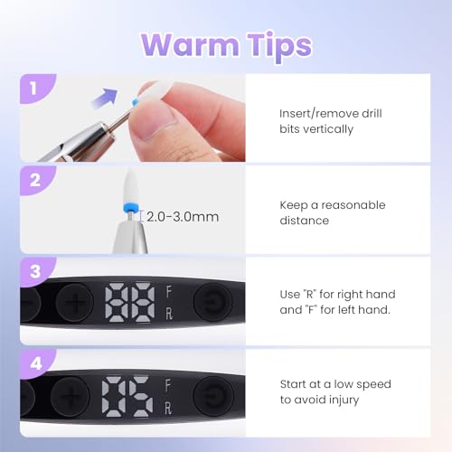 Thumbnail 7 de Xoali Torno de Uñas Profesional 35000rpm ⚡ Kit 13 en 1