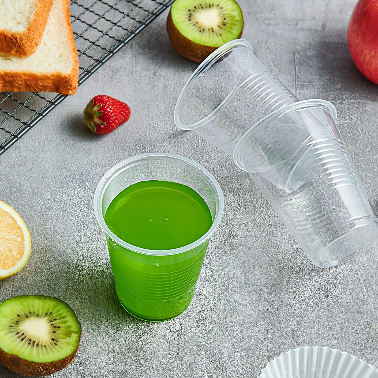 Detalle de Lilymicky 500 Pack 7 oz Clear Disposable Plastic Cups