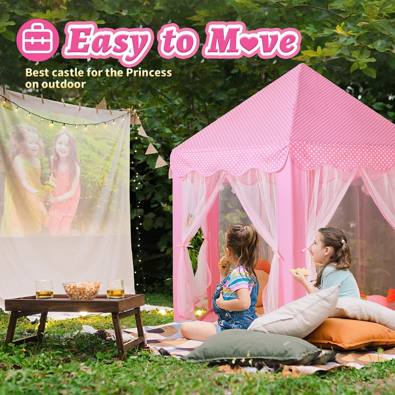 Thumbnail 4 de Monobeach Princess Castle Play Tent