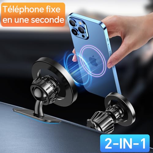 Thumbnail 9 de Coolpow Support Téléphone Voiture Magnétique MagSafe