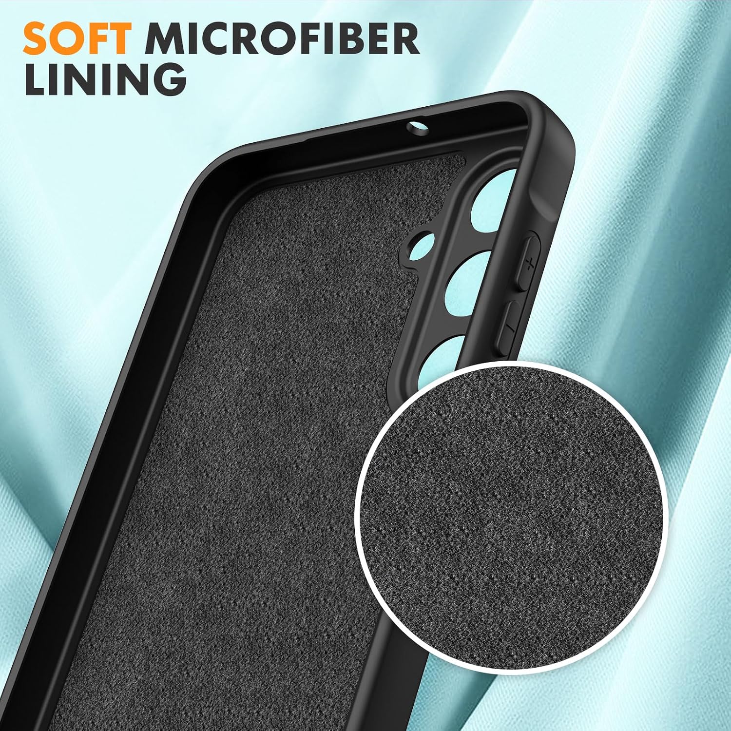 Thumbnail 3 de Vansdon Cover per Samsung Galaxy A16 4G/5G con pellicola protettiva in vetro temperato e protezione in silicone liquido