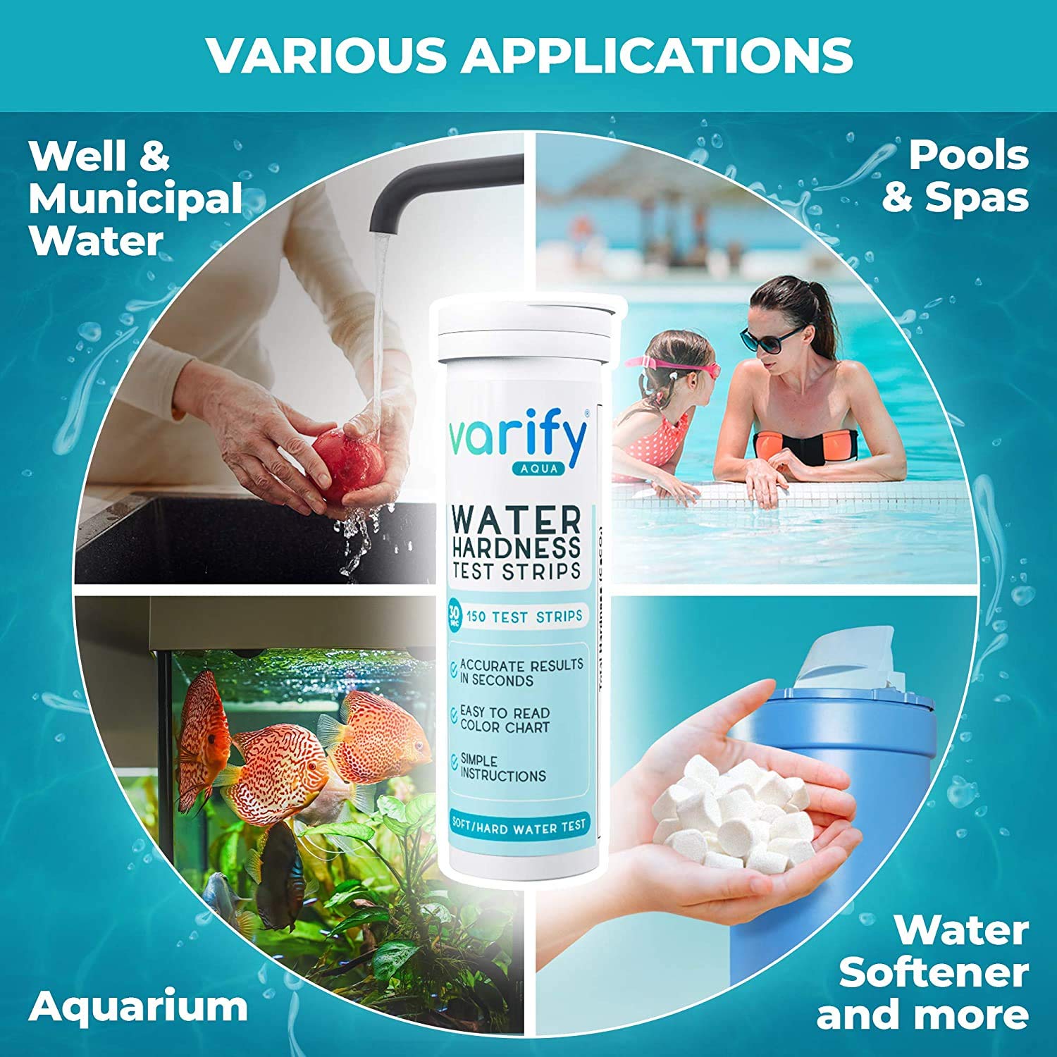Detalle de Varify Water Hardness Test Kit