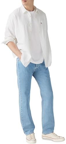 Detalle de Levi’s 501 Original Fit para hombre en Ferry Building Blue T2 (34W / 32L)