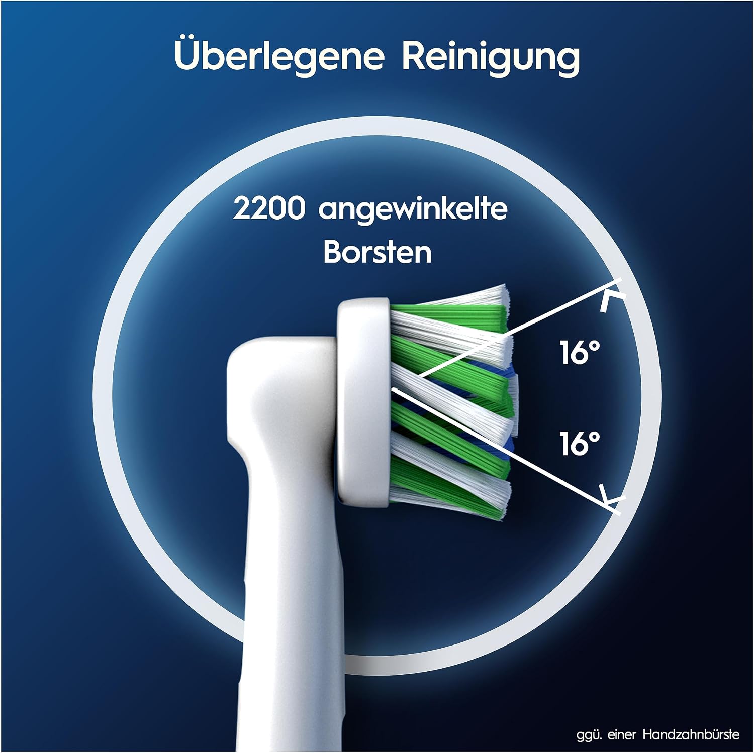 Detalle 2 de Oral-B Pro CrossAction Aufsteckbürsten 10 Stück