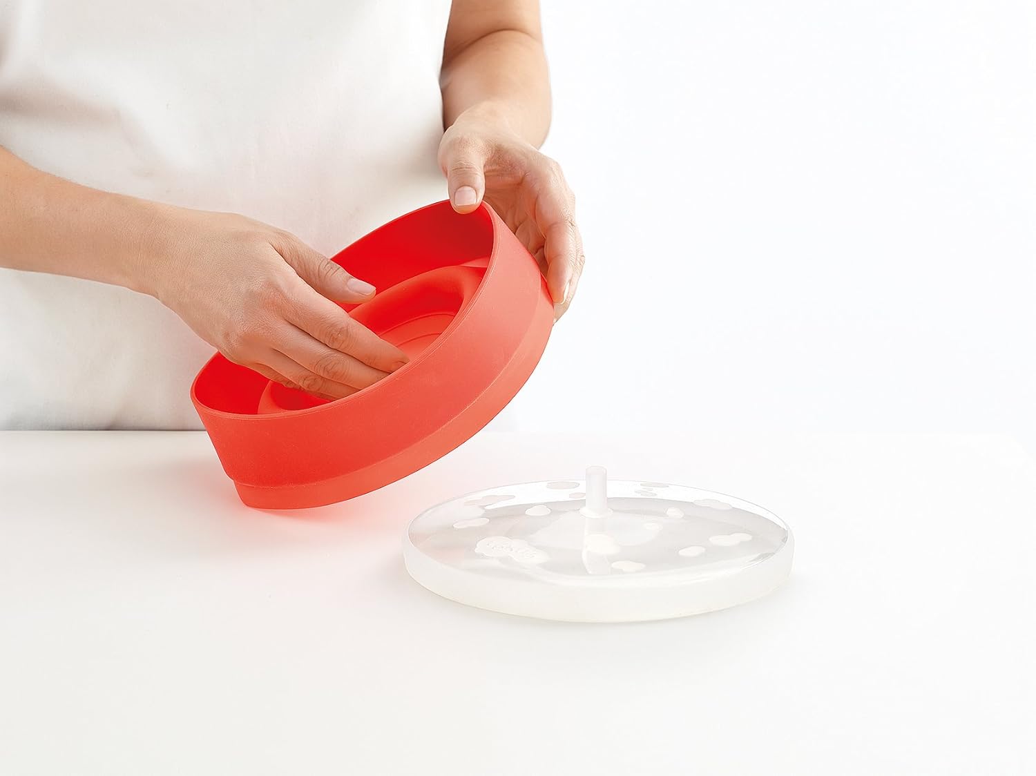 Detalle de Lékué Bol Colapsable para Palomitas Saludables 🍿, 2800 ml