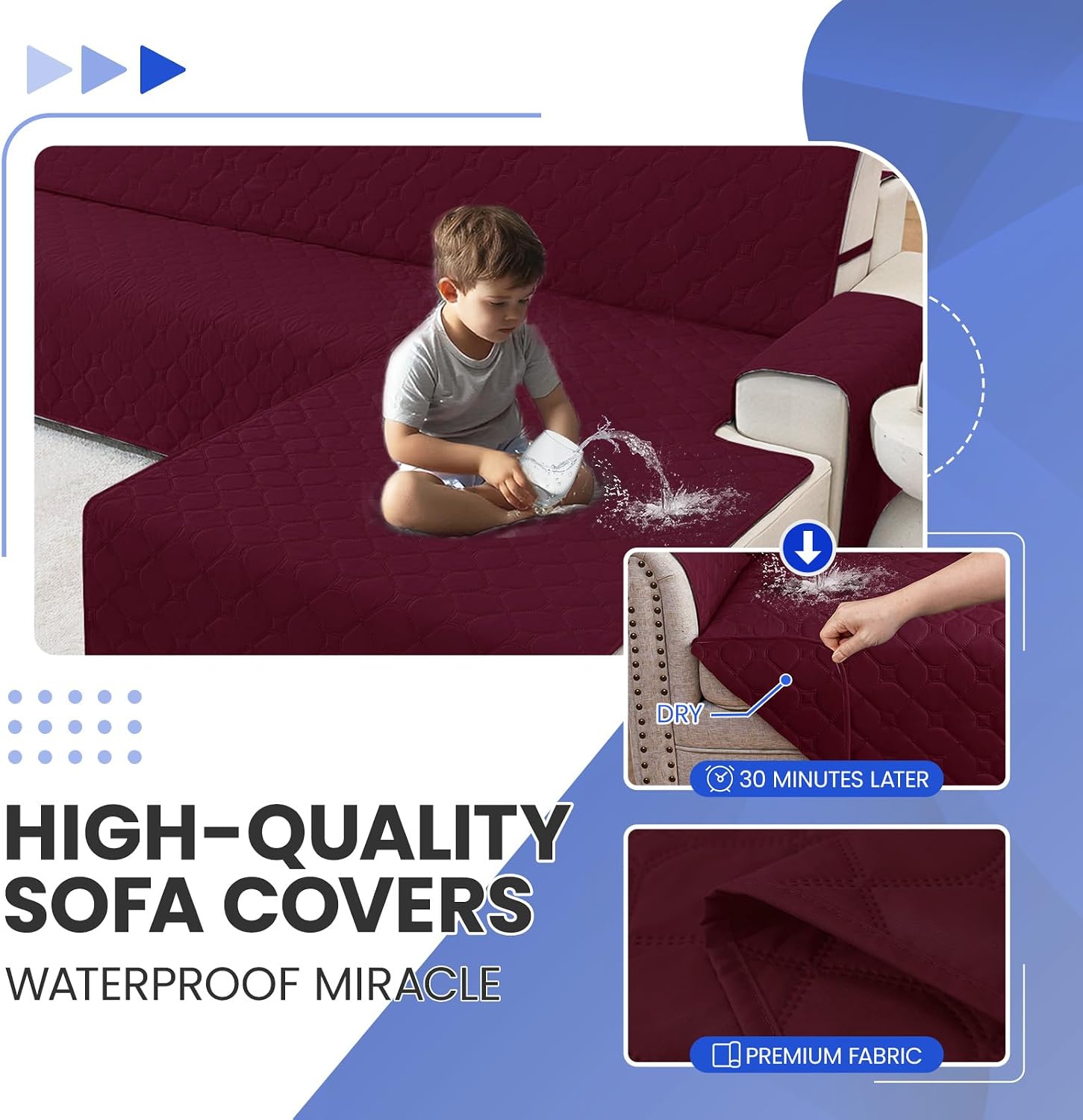 Thumbnail 4 de Ystyle Copridivano con Penisola L 255 CM 🛋