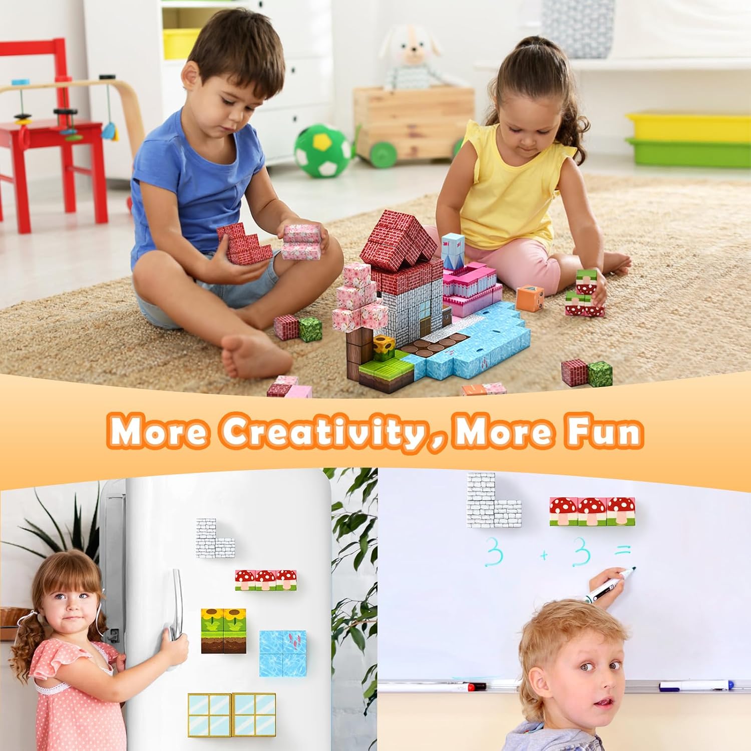 Detalle de HOPFROG Magnetic Building Blocks