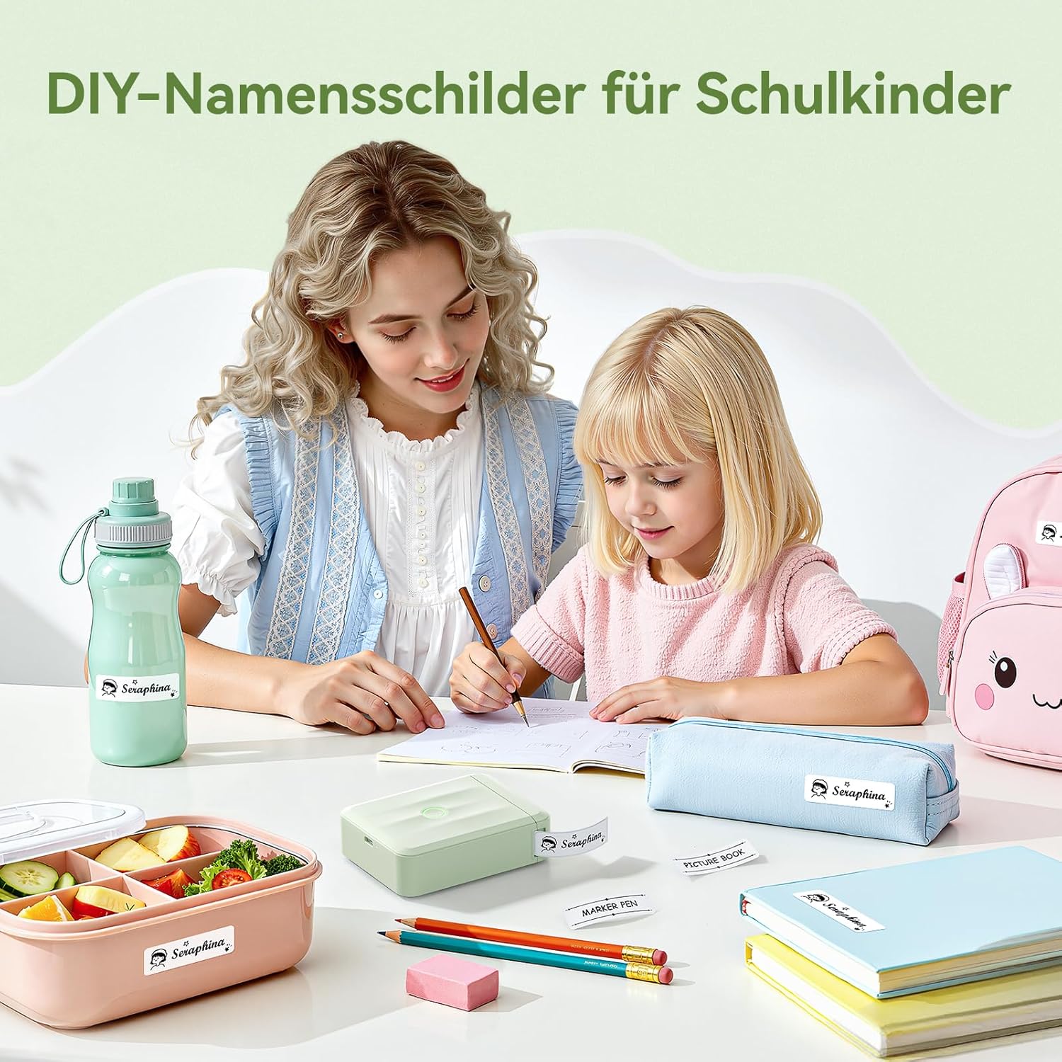 Thumbnail 1 de NIIMBOT D110 Mini Etikettendrucker mit Bluetooth