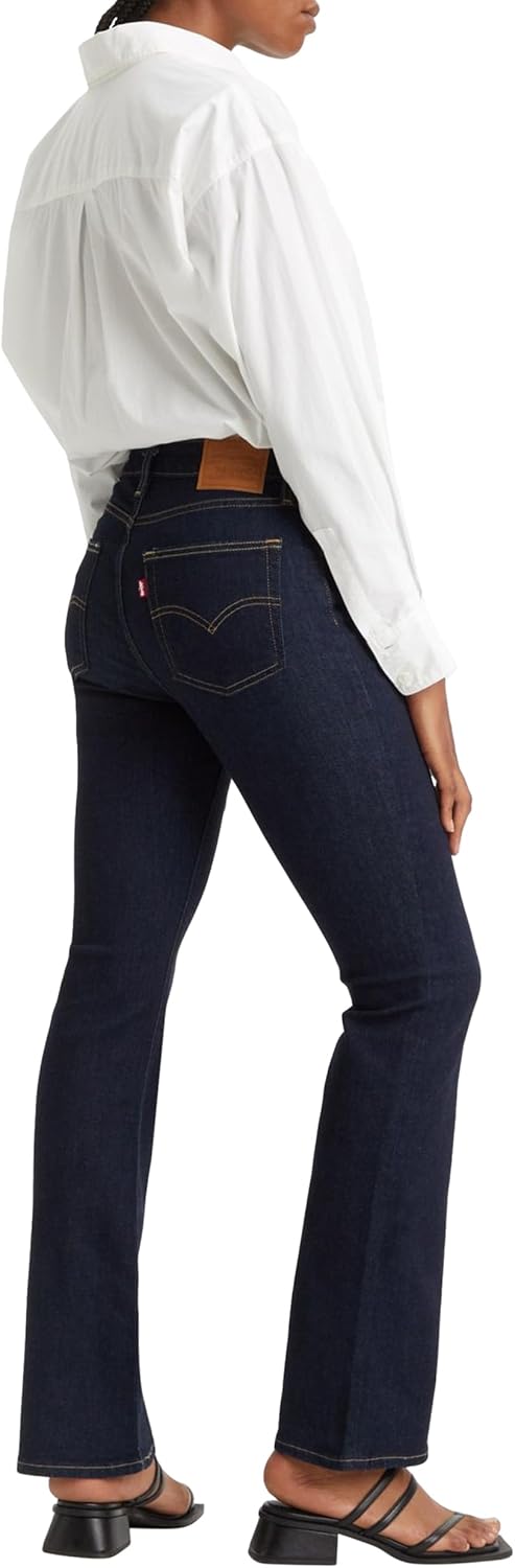 Detalle de Levi's 725 High Rise Bootcut Jeans Donna – stile versatile e confortevole