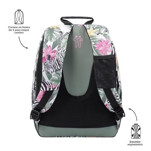 Detalle 2 de TOTTO Mochila escolar keyword TAMAÑO ESTÁNDAR