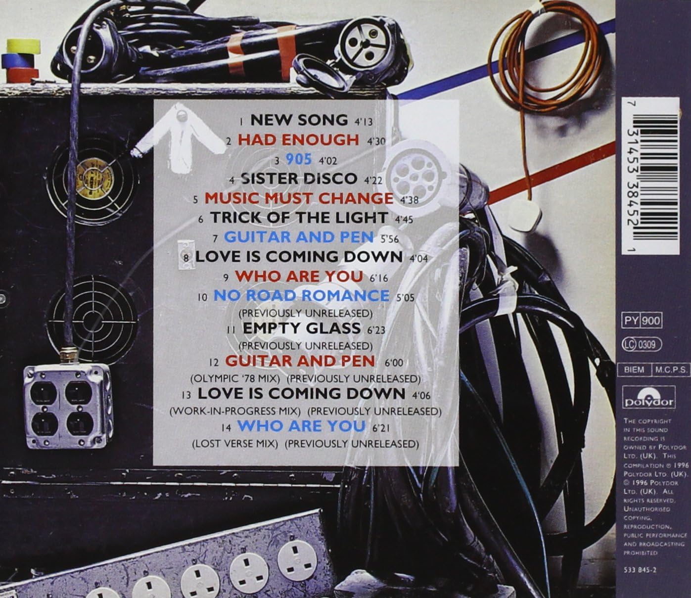 Detalle 2 de Polydor Who Are You track