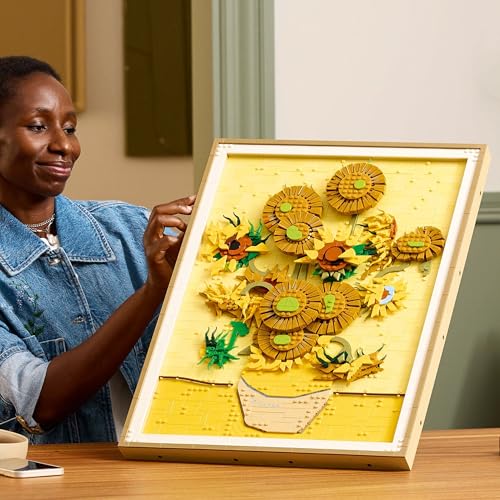 Thumbnail 7 de LEGO Art Vincent van Gogh 🌻 Maqueta 3D para Decoración