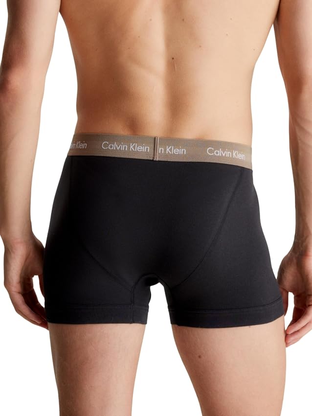 Detalle 2 de Calvin Klein Calzoncillos Trunks pack 3, L