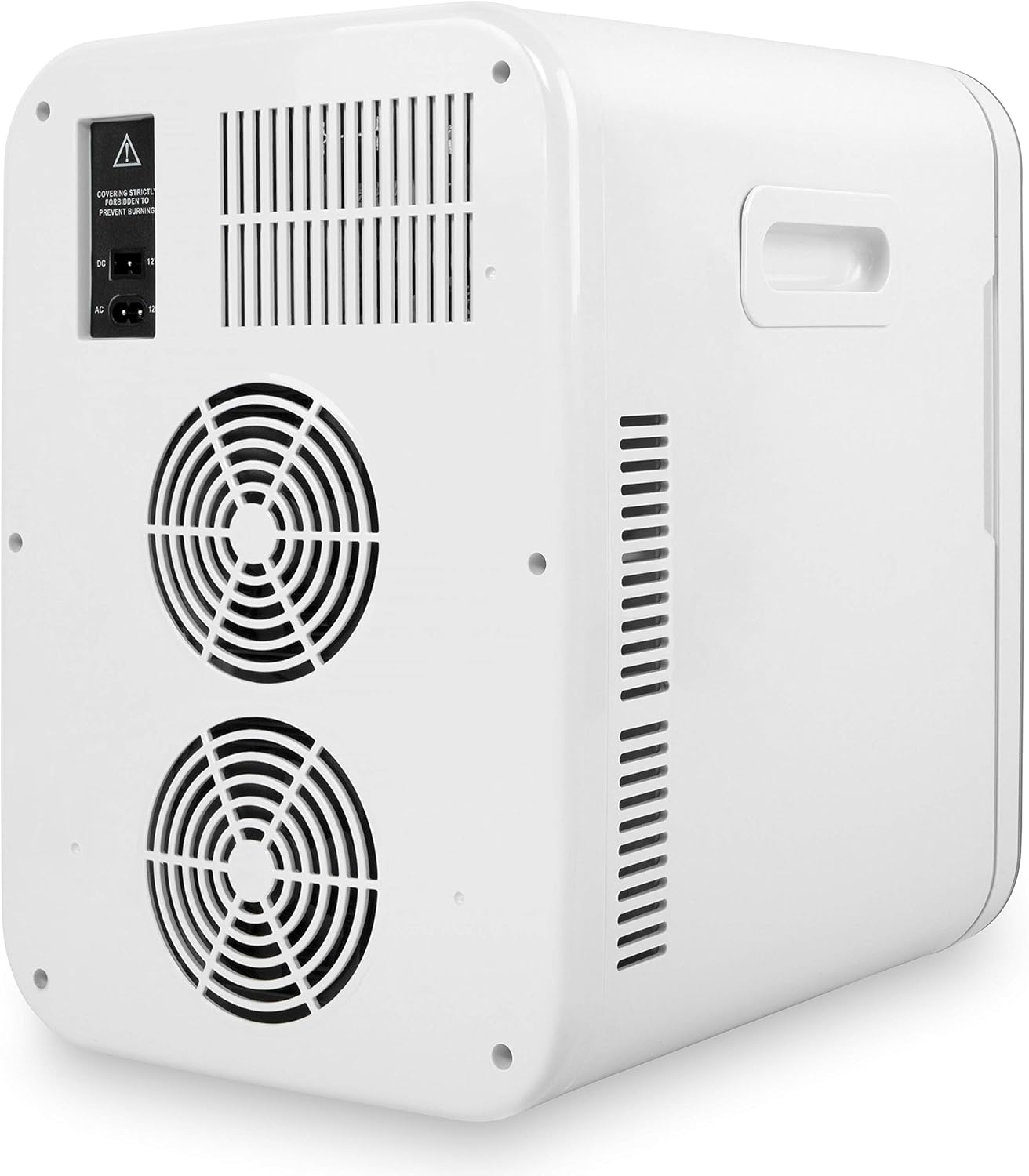 Thumbnail 5 de Cooluli 20L Mini Fridge for Bedroom, Car, and Office with Glass Front and Digital Temperature Control (Blue)