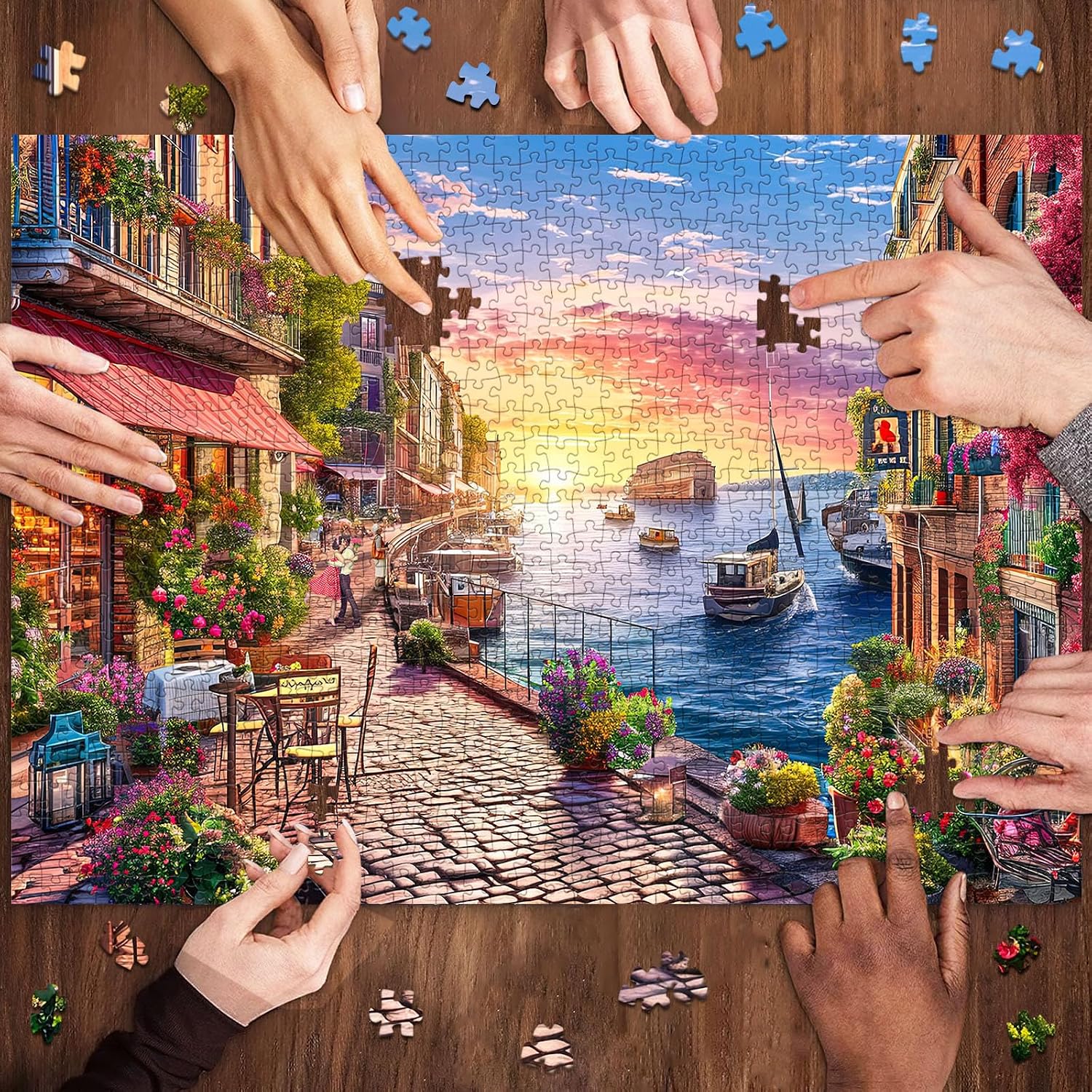 Thumbnail 1 de HUADADA 1000-Piece Jigsaw Puzzle for Adults