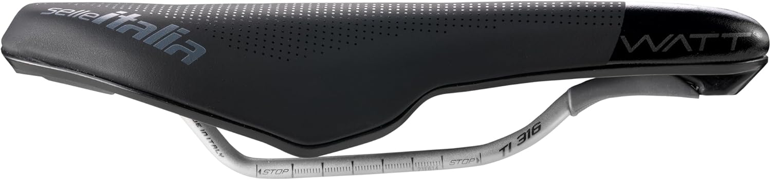 Detalle de Selle WATT Gel Superflow TI noir - U3 (Nera) : selle de triathlon orientée confort