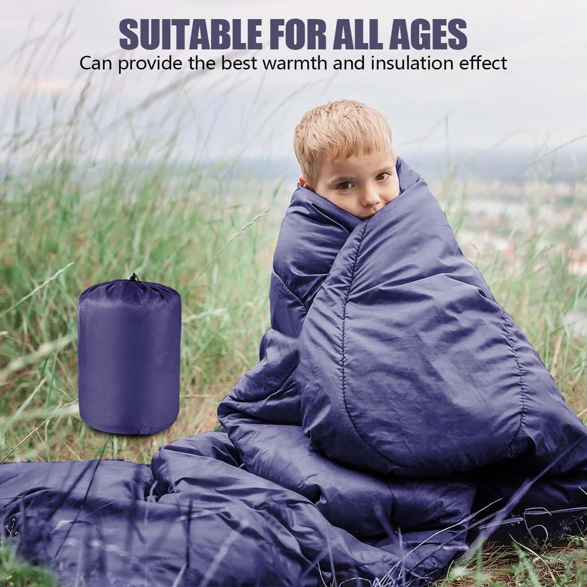 Thumbnail 6 de OBTANIM Sleeping Bags: Portable Waterproof 4-Season Comfort for Adults & Kids