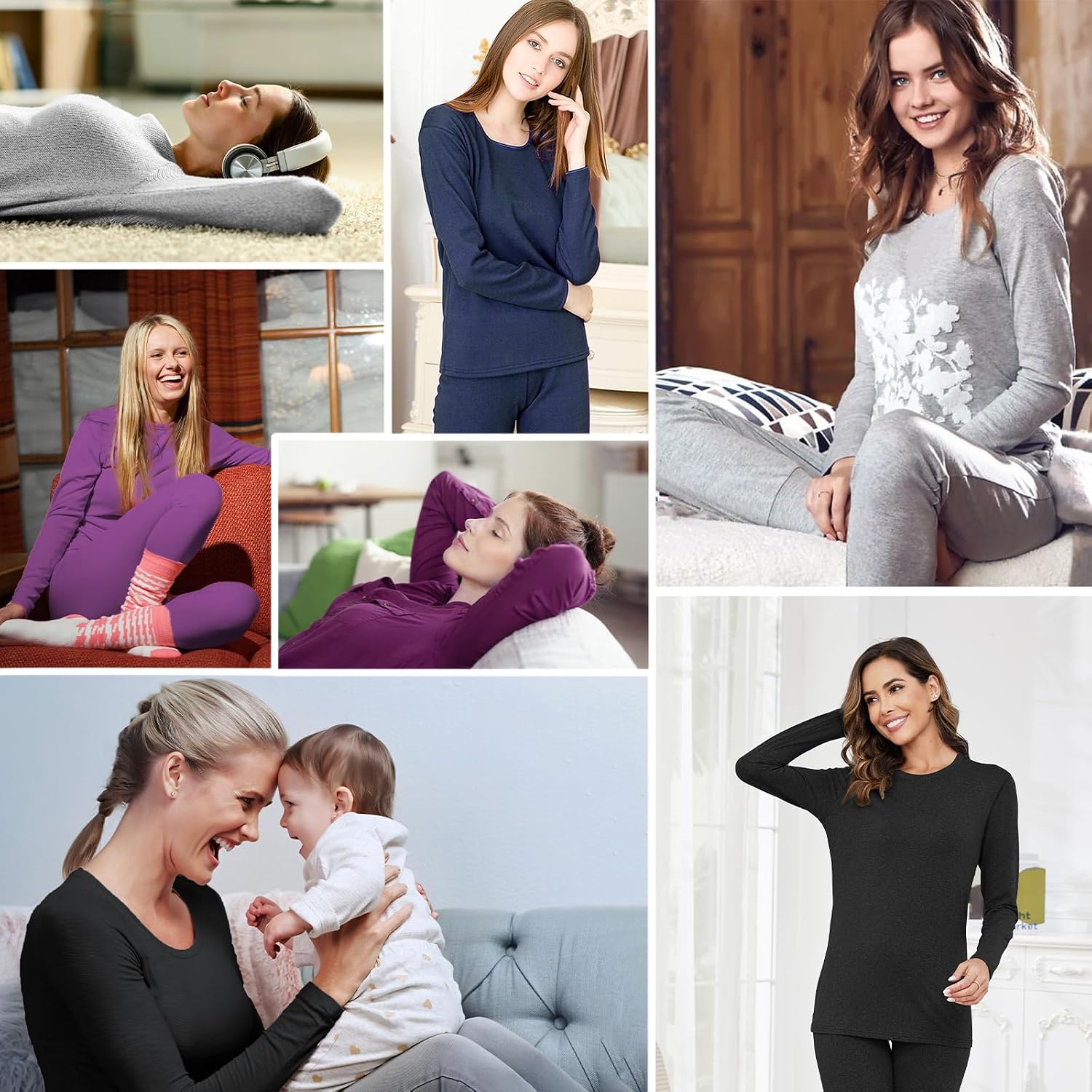 Thumbnail 5 de SIMIYA Thermal Tops Women thermal long-sleeve top