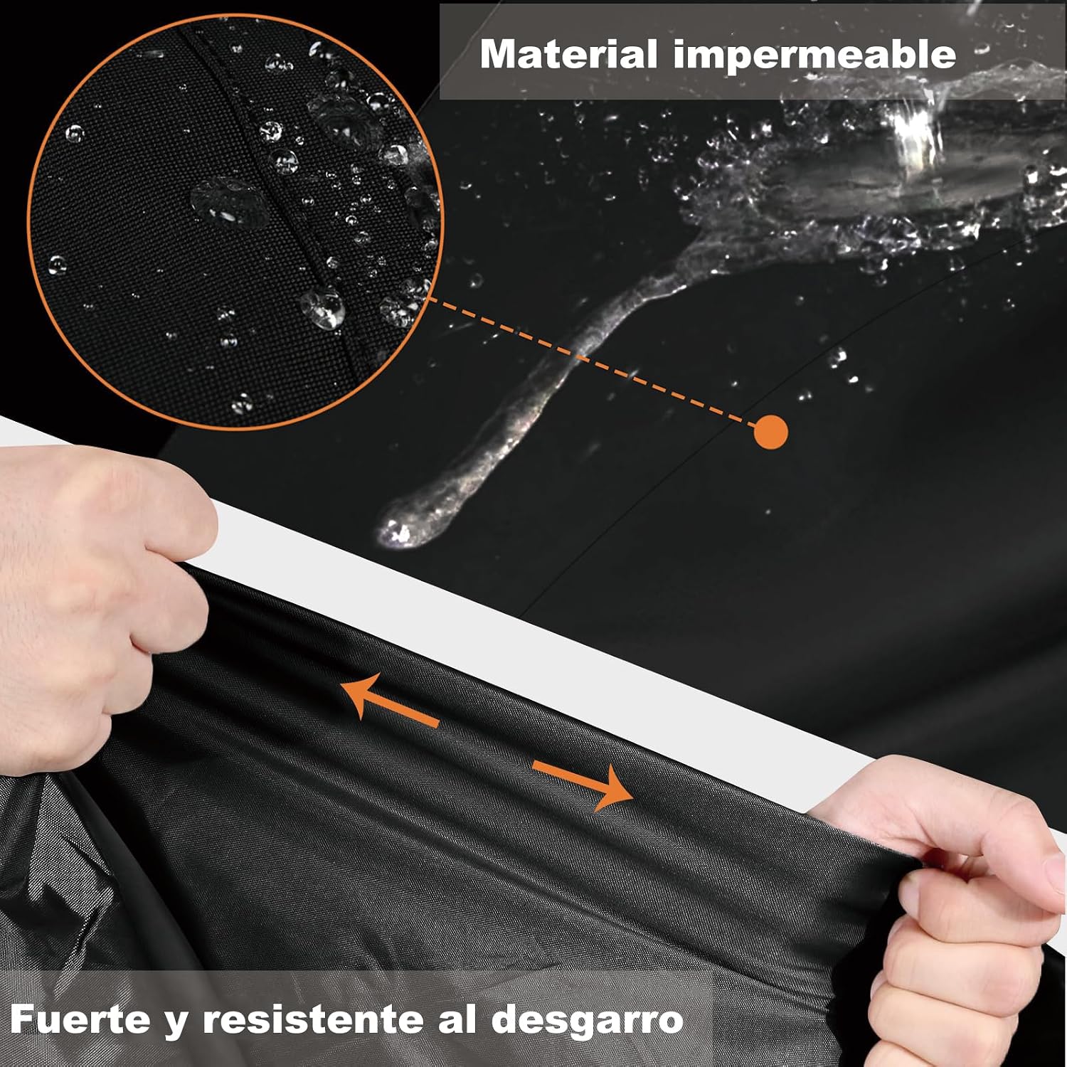 Detalle de COTOP Funda para Bicicleta 200x80x110 cm impermeable