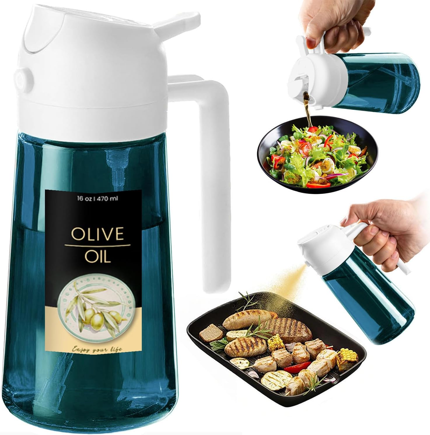 Detalle de TrendPlain Olive Oil Sprayer 16 oz