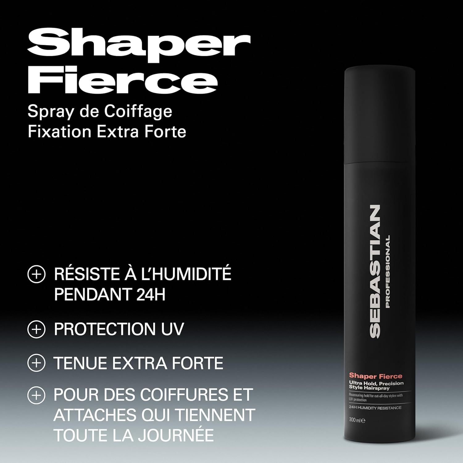 Thumbnail 1 de Sebastian Professional Re-Shaper : sprays coiffants Zero Gravity & Shaper Fierce à tenue légère à extra forte