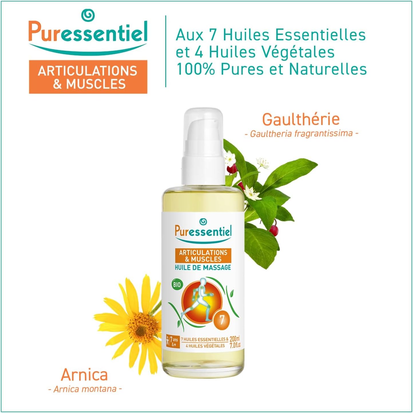 Thumbnail 1 de Puressentiel Olio da massaggio 200 ml 💆