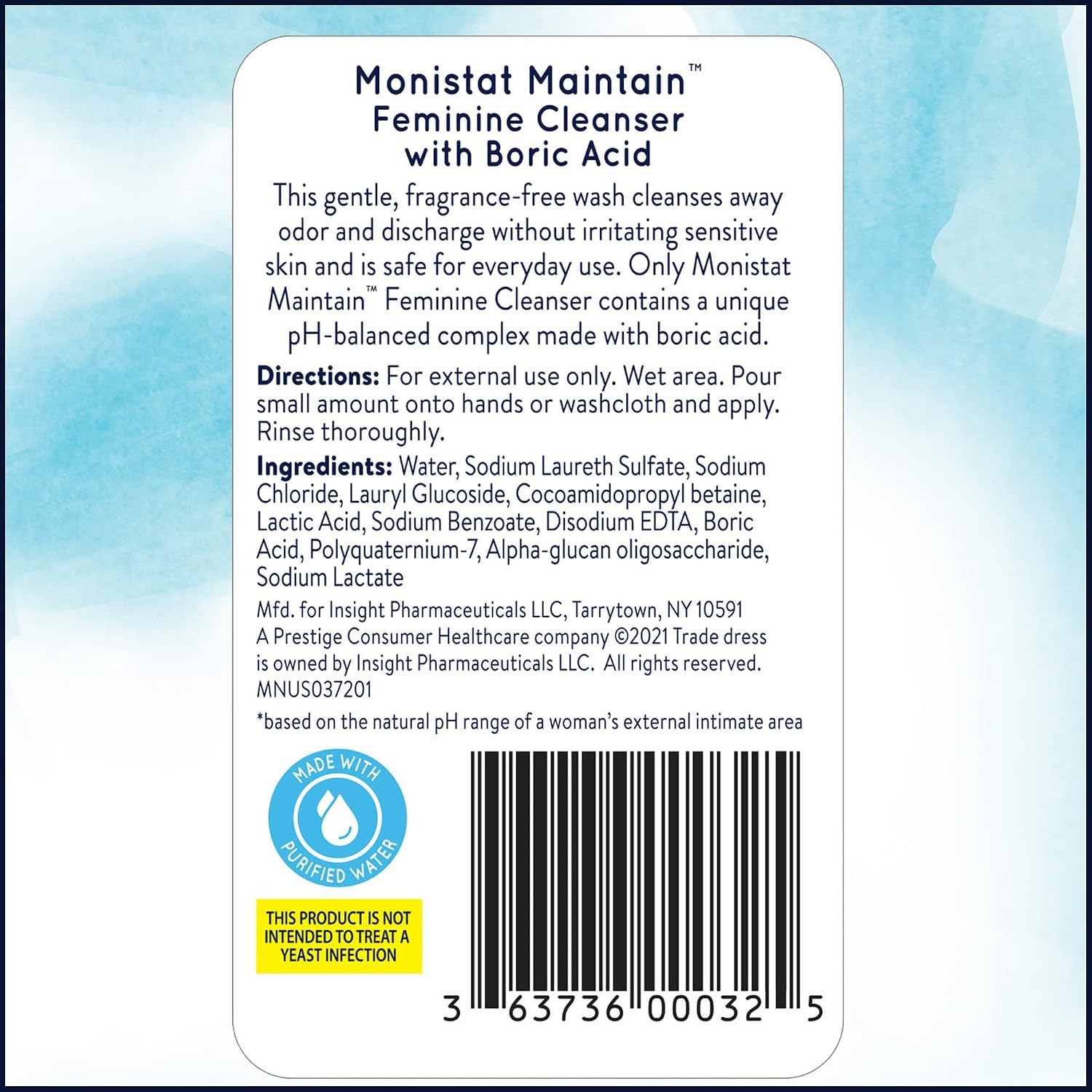 Thumbnail 1 de Monistat Feminine Wash, 10 fl oz