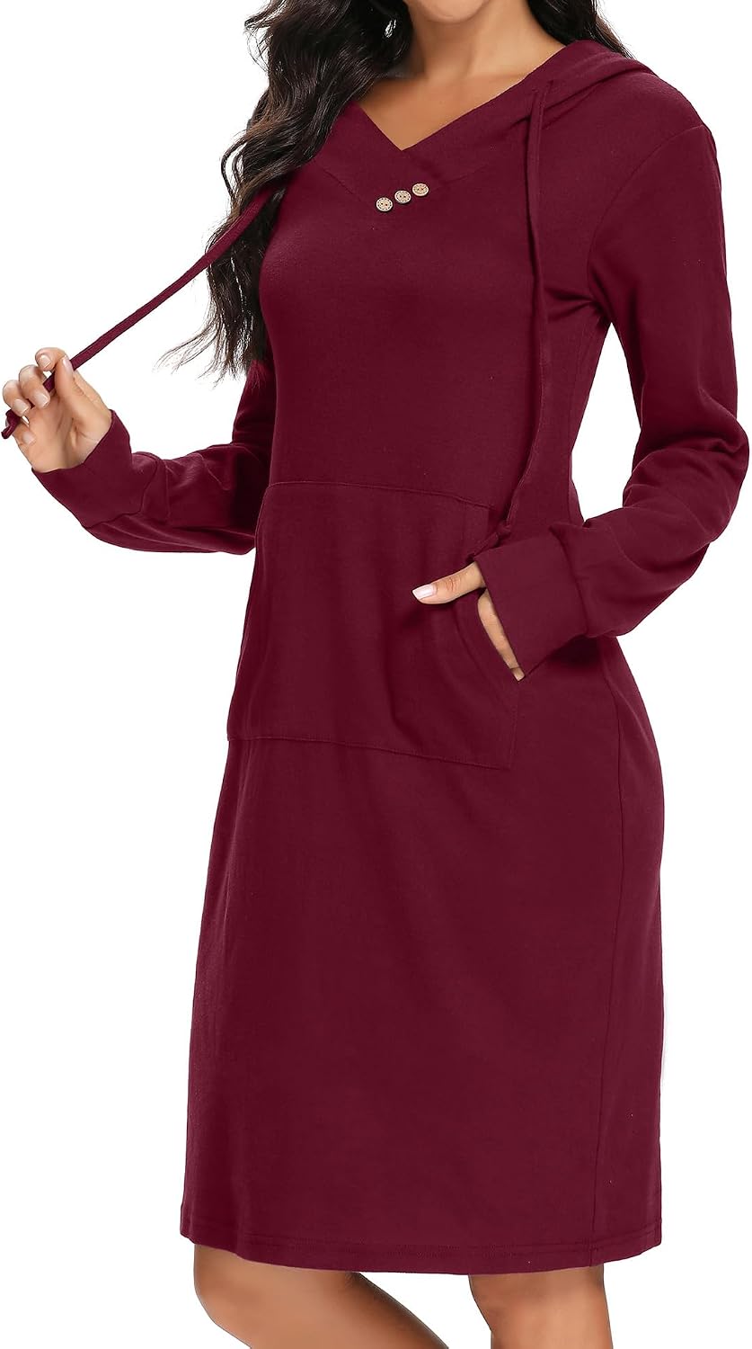 Thumbnail 2 de Kimmery Knee-Length Hoodie Dress
