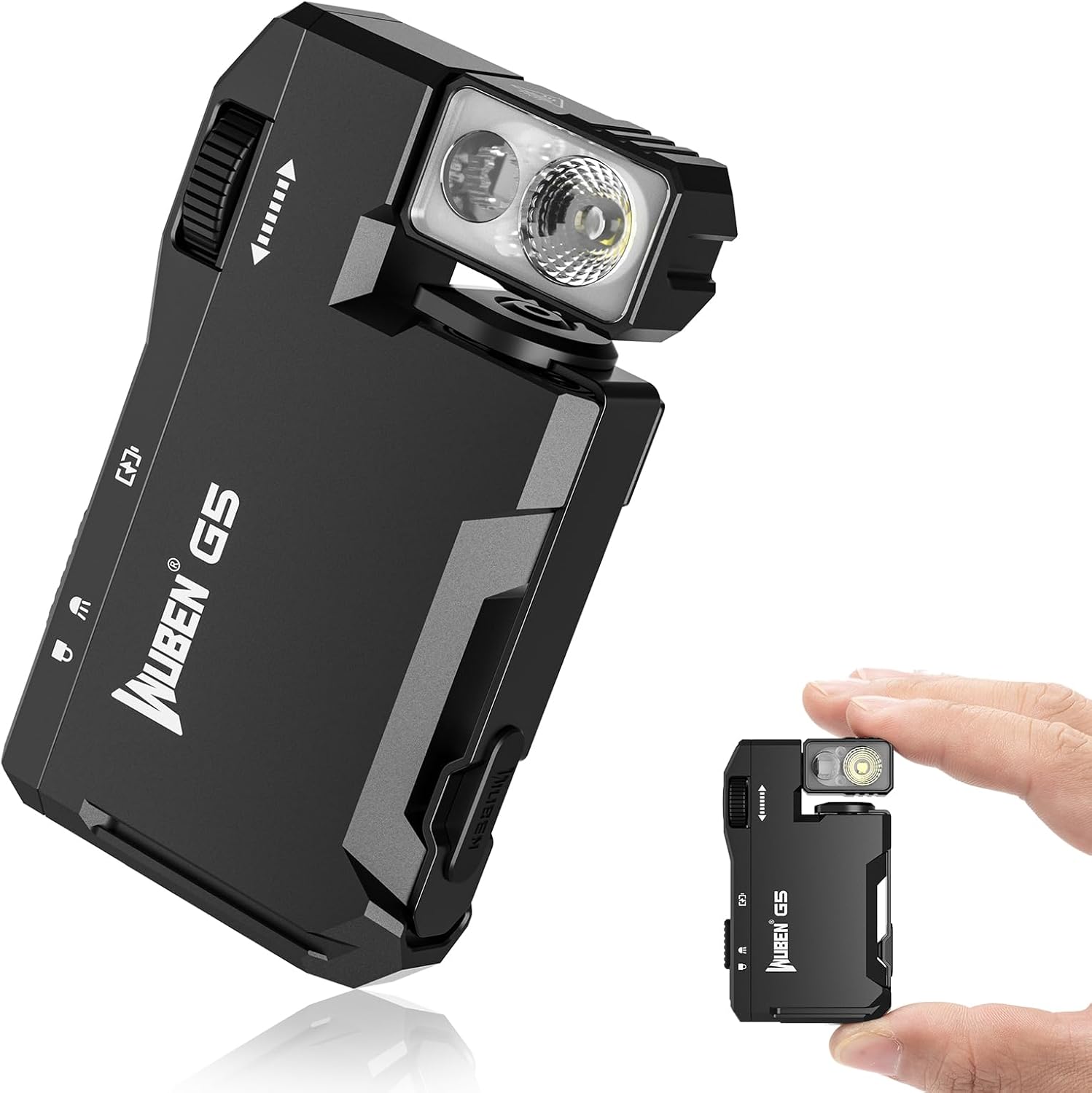 Detalle de WUBEN G5 EDC Flashlight 400 Lumens 🔦