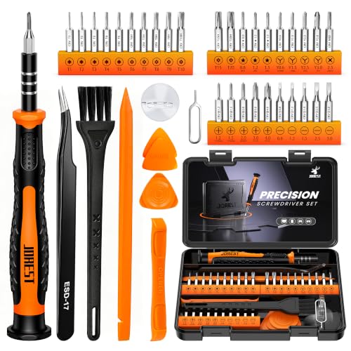 Detalle de JOREST Feinmechaniker-Set, 40-teilig, mit 30 CR-V-Bits und Öffnungswerkzeug