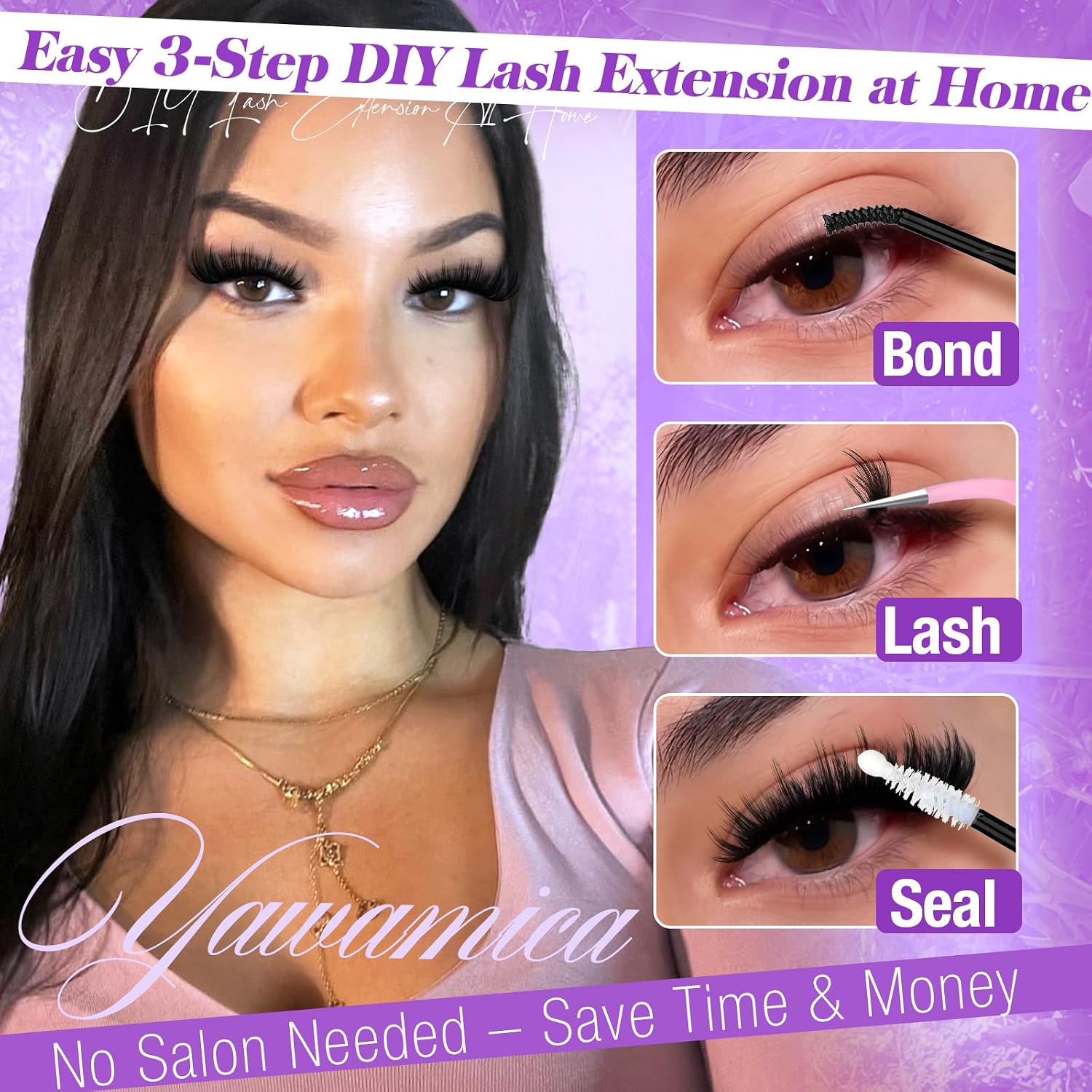Thumbnail 6 de Spiky Lash Cluster Extensions 200D