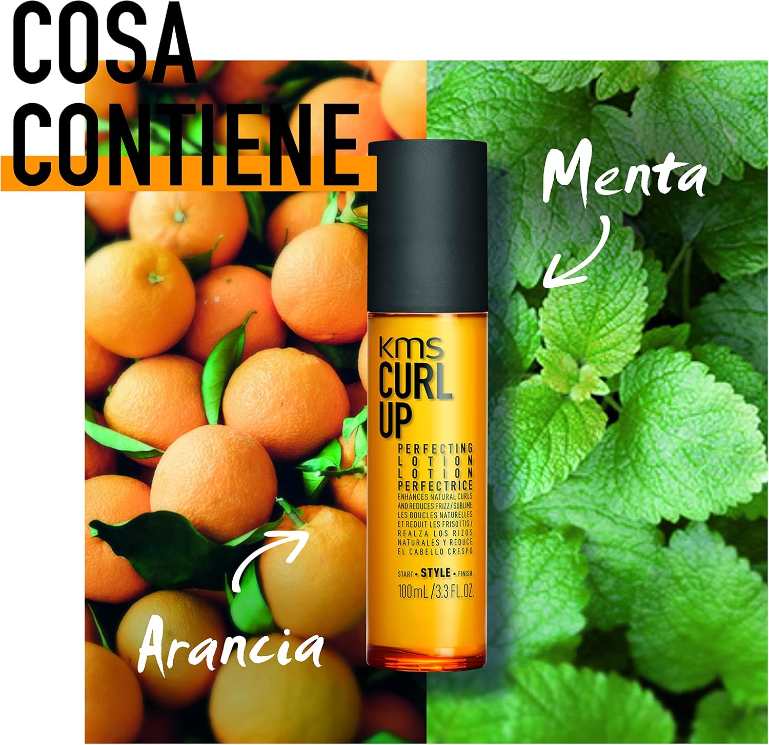 Thumbnail 3 de Kms California CurlUp Perfecting Lotion 100ml — soin boucles léger et efficace
