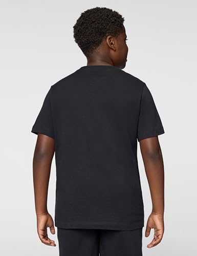 Detalle 2 de Nike Futura Hbr T-Shirt per Bambini Black 158 — Comfort e stile per le avventure quotidiane