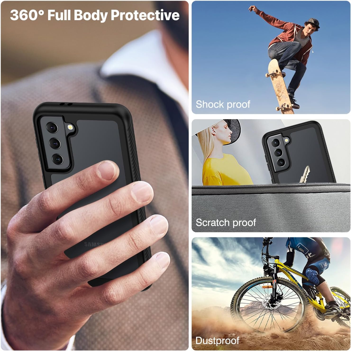 Thumbnail 6 de CENHUFO Galaxy S21 case with screen
