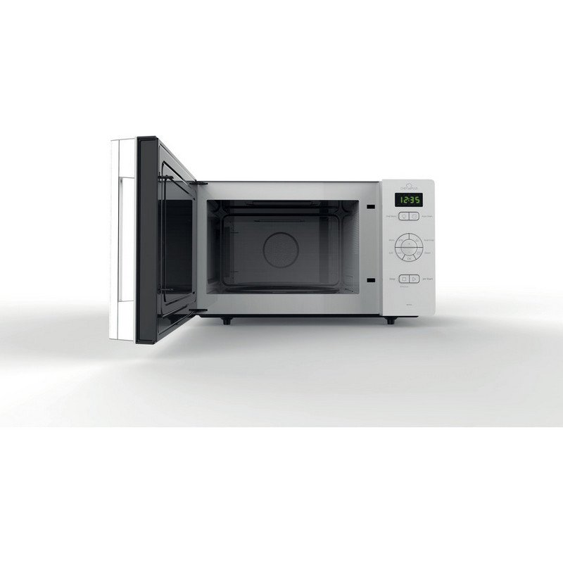 Detalle de Whirlpool MCP 346 WH: Horno microondas con grill 25 L y funciones avanzadas en blanco