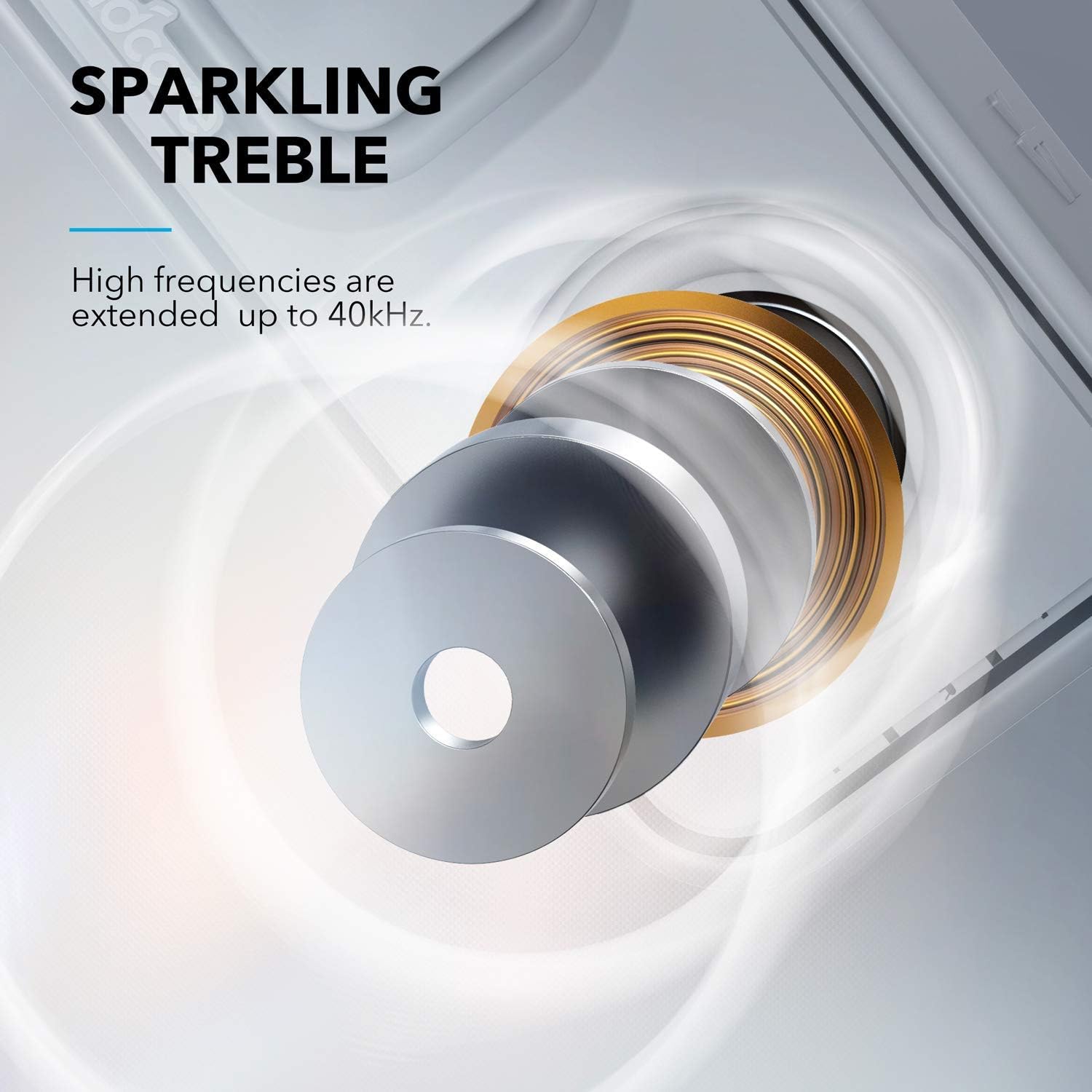 Detalle 2 de Soundcore 3 A3117 – przenośny głośnik Bluetooth stereo 16 W, IPX7