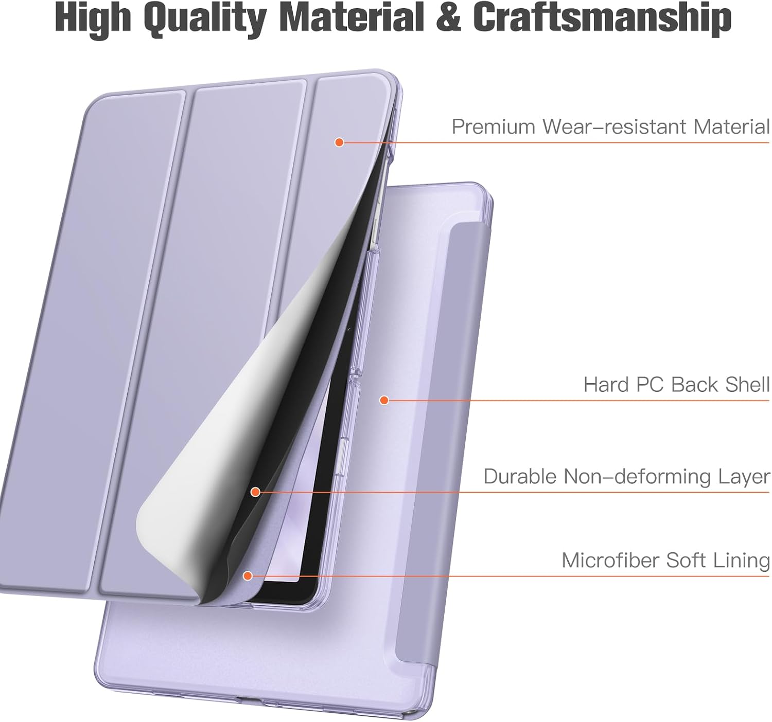 Thumbnail 6 de FINTIE Case for Samsung Galaxy Tab A11+ Plus 11 inch / A9+ Plus 11 inch Lilac Purple