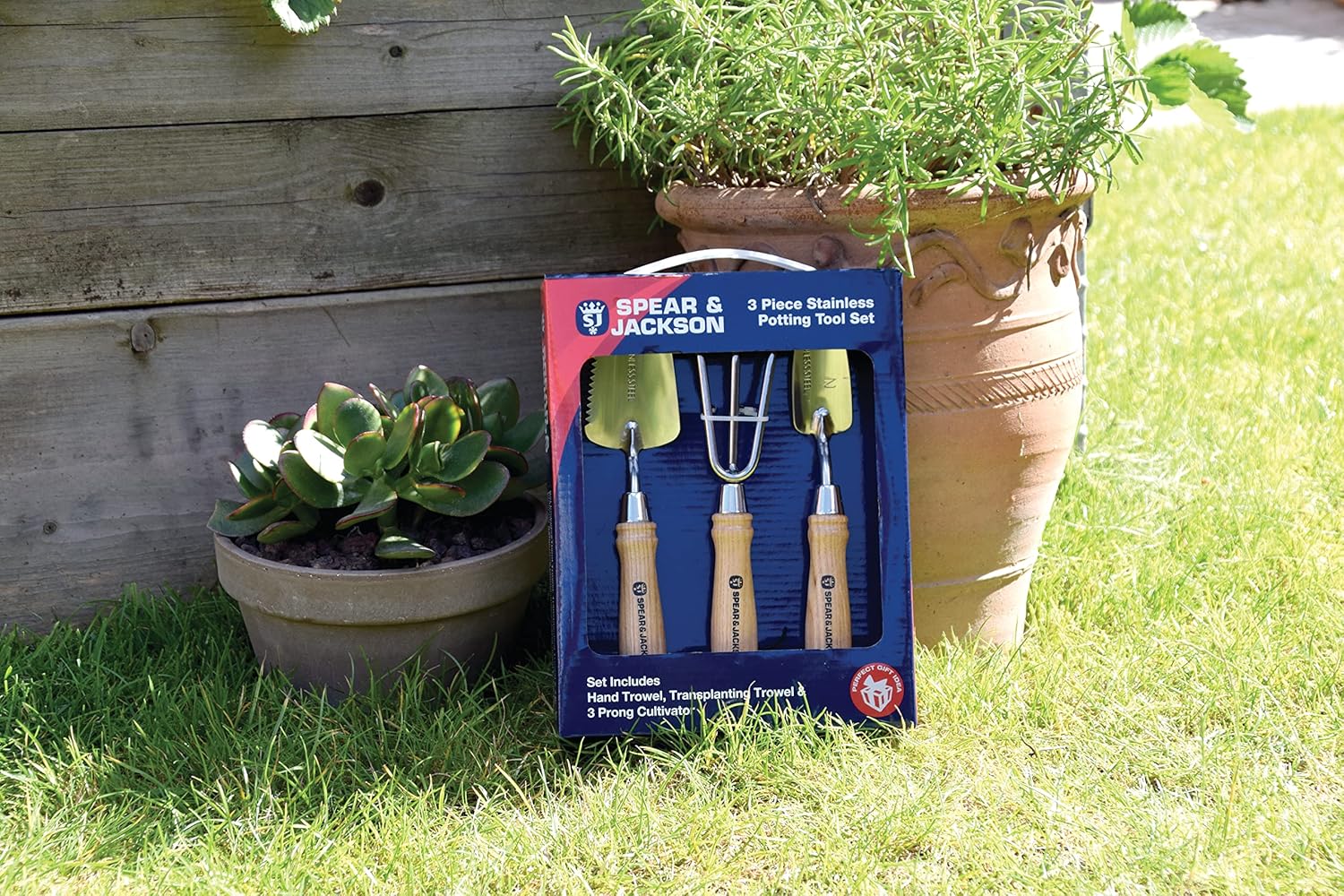 Thumbnail 4 de Spear & Jackson POTTING3PS 3 Piece Stainless Potting Tool Set