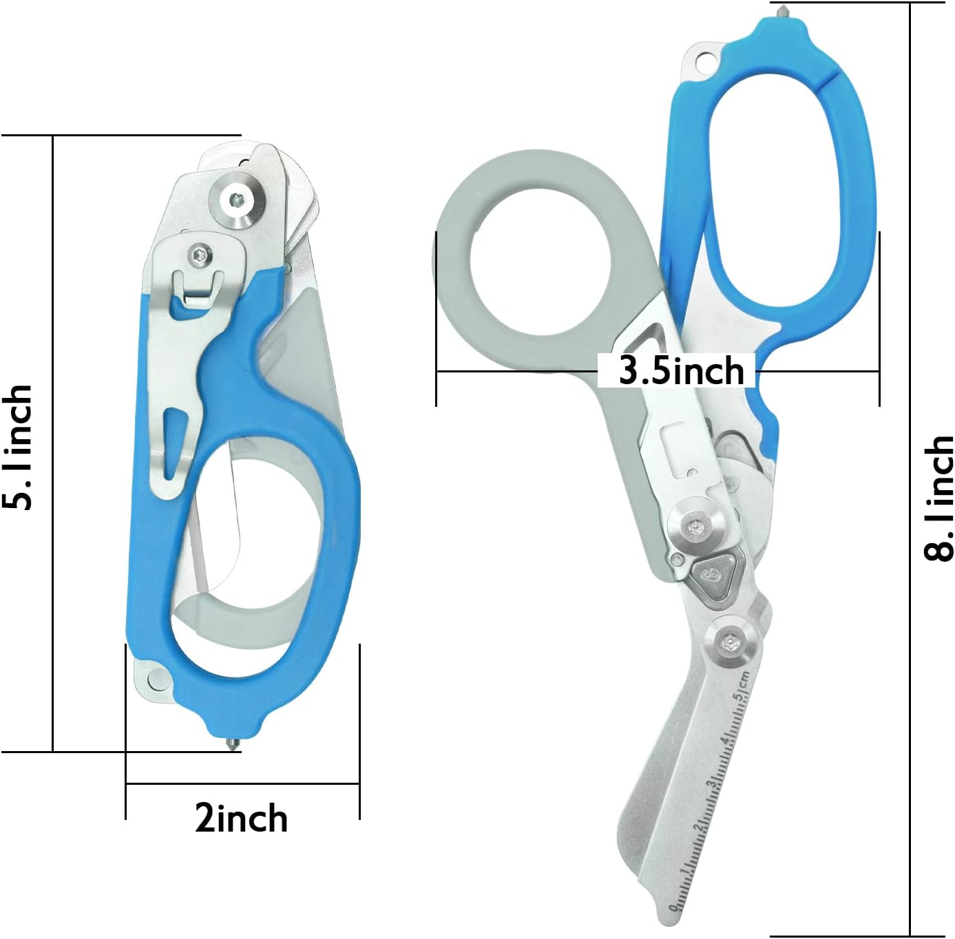 Thumbnail 1 de Elegital emergency response shears, stainless steel