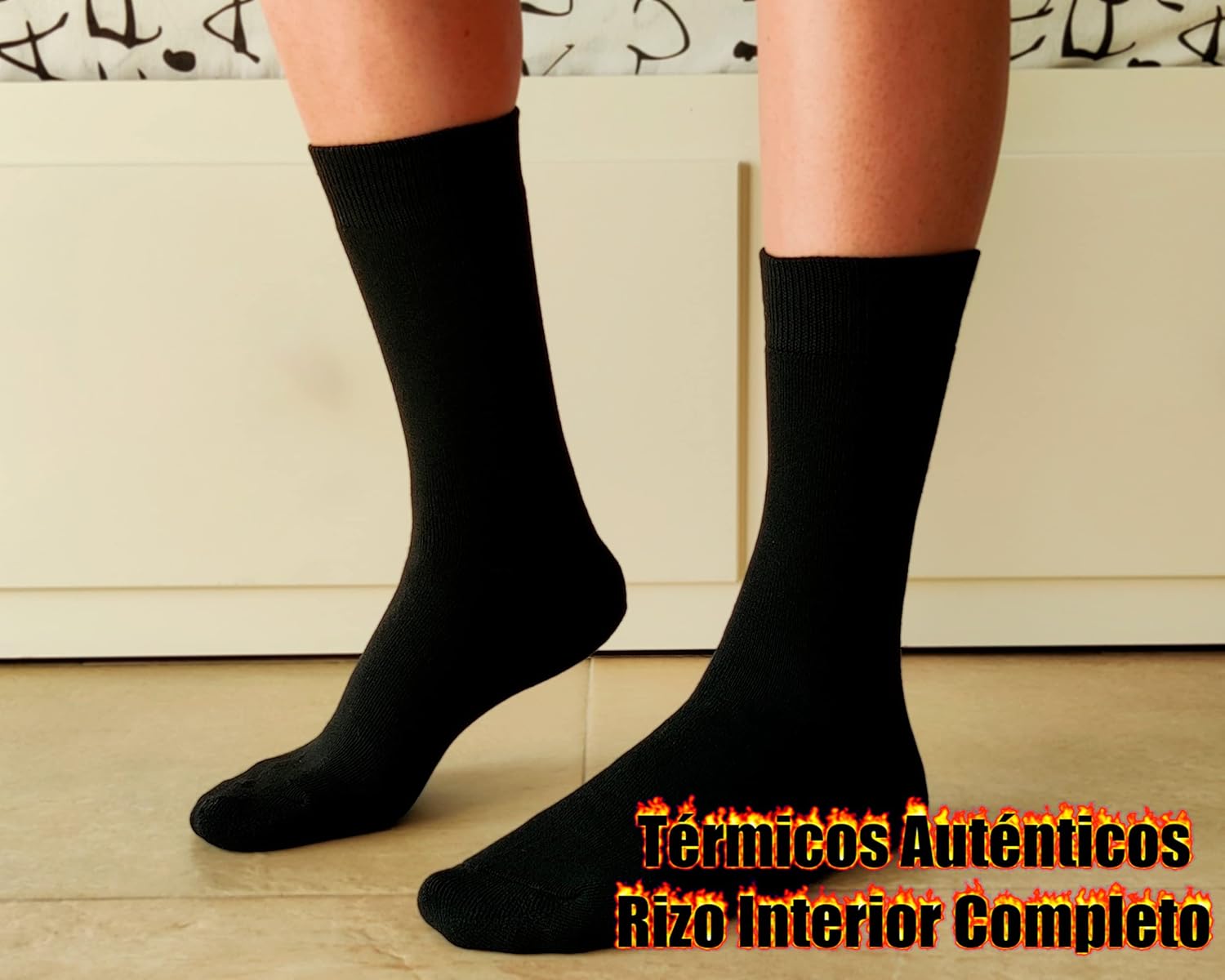 Detalle de DIVABONNA 6 Pares calcetines térmicos 6 pares