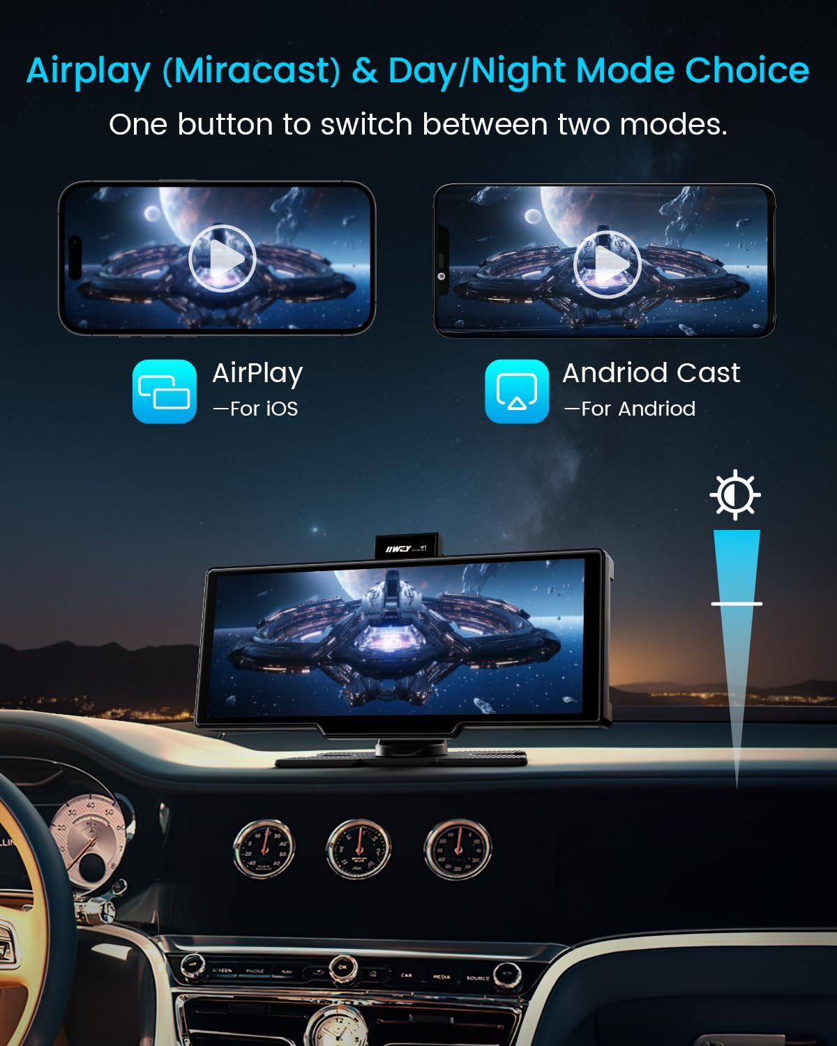 Thumbnail 5 de IIWEY iK7 CarPlay 10" Car Stereo