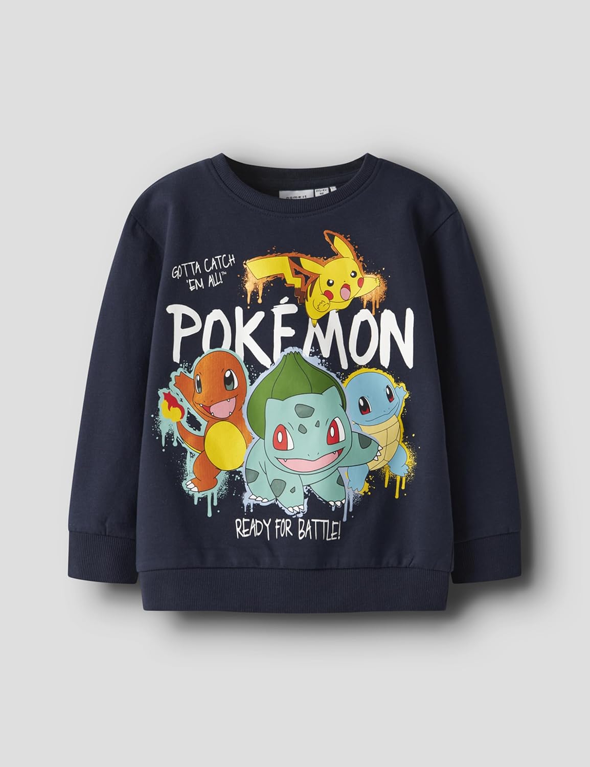 Thumbnail 2 de NAME IT Nmmnoa Pokemon Nreg Sweat Bru Sky pour garçon – Lot de 1