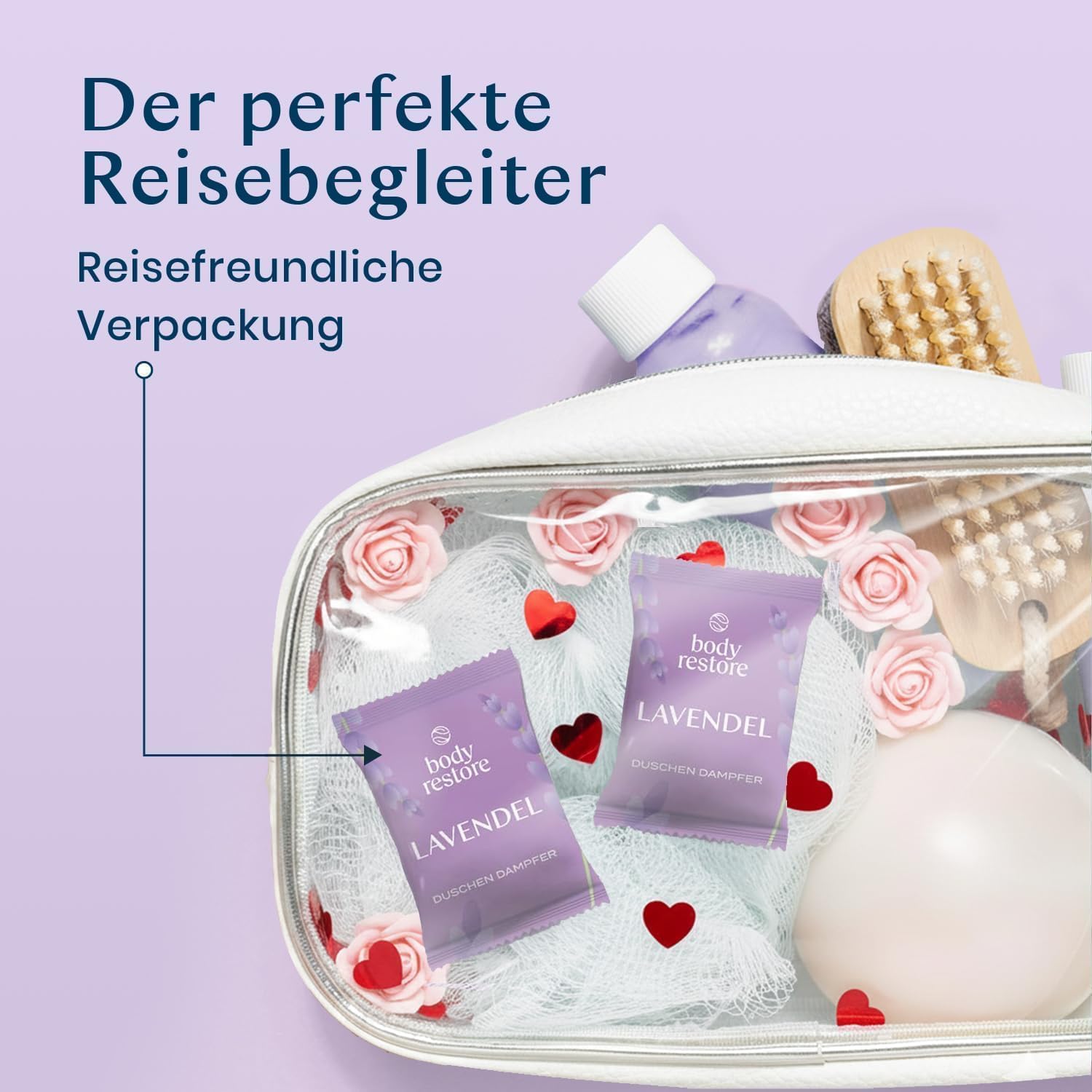 Thumbnail 5 de Body Restore Duschdampfer Aromatherapie 15er Pack mit Lavendel – Spa-Geschenke für Mama & Selbstpflege