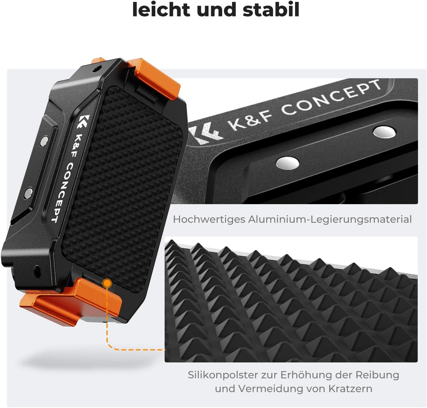 Thumbnail 4 de K&F CONCEPT Magnethalterung für Osmo Action