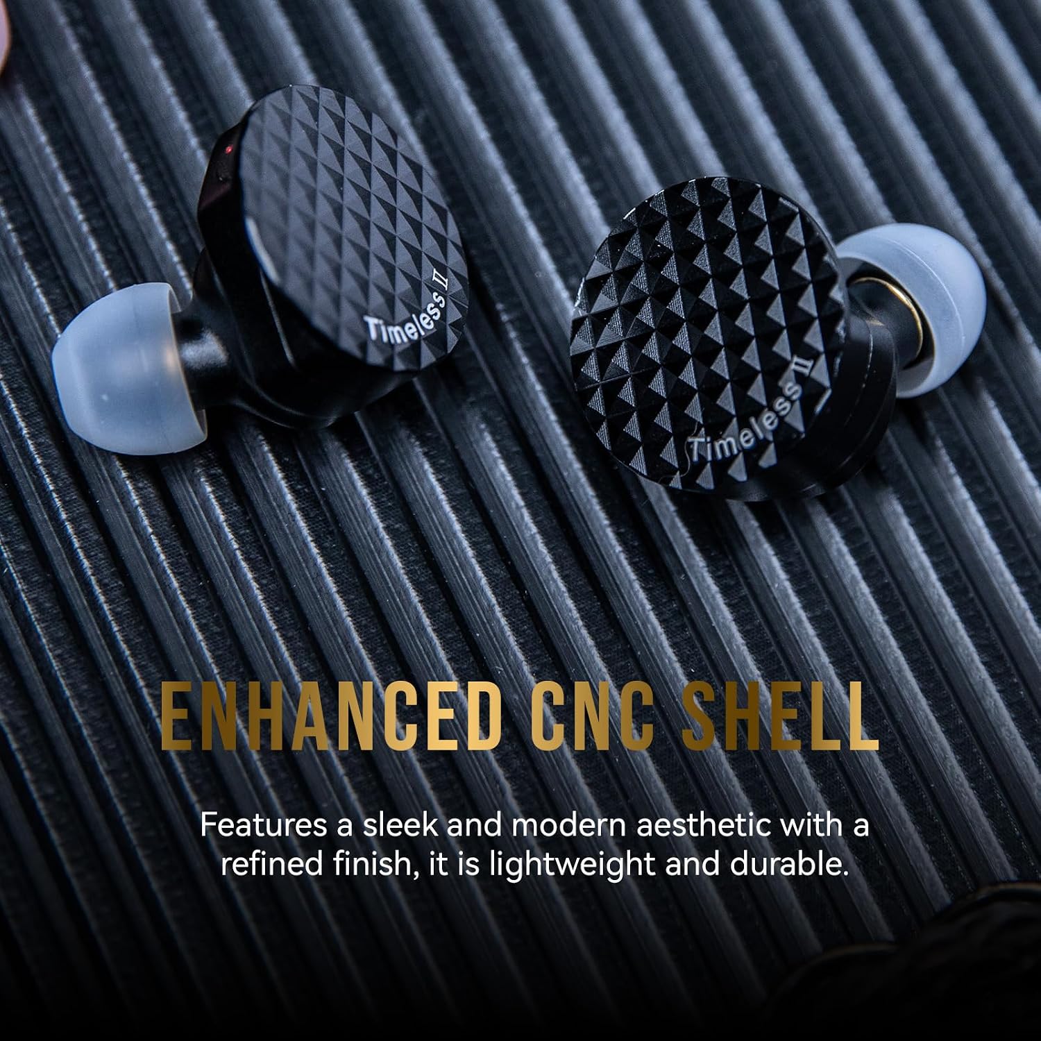 Detalle 2 de Linsoul 7Hz Timeless II In-Ear Monitor cablati con driver magnetico planare da 14,5 mm
