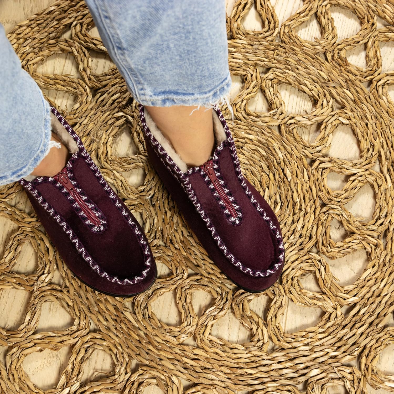 Thumbnail 4 de APREGGIO Chaussons laine feutrée 36-41 EU
