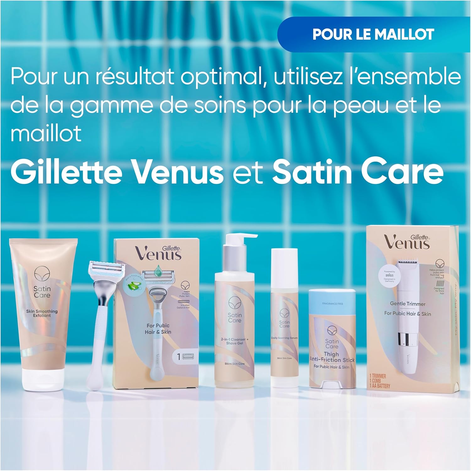 Thumbnail 4 de Satin Care Exfoliant pré-rasage pour zones intimes